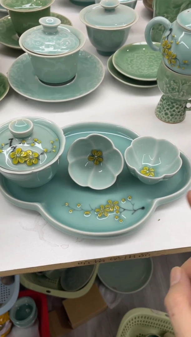 特价福利 微瑕 慧仙青瓷