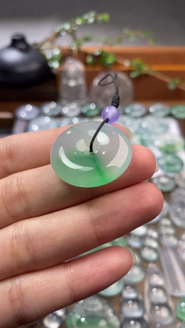 吊坠(不含链)未镶嵌翡翠扣子