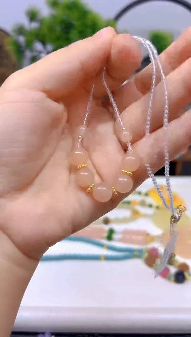 和田玉未镶嵌颈饰X641