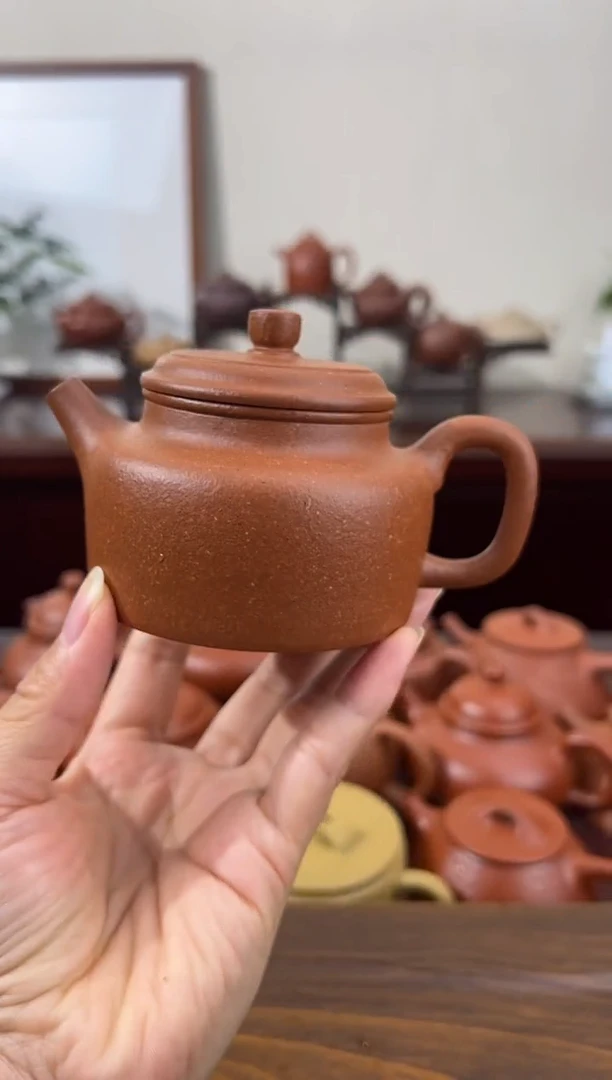 茶壶紫砂黄降坡德钟壶170CC