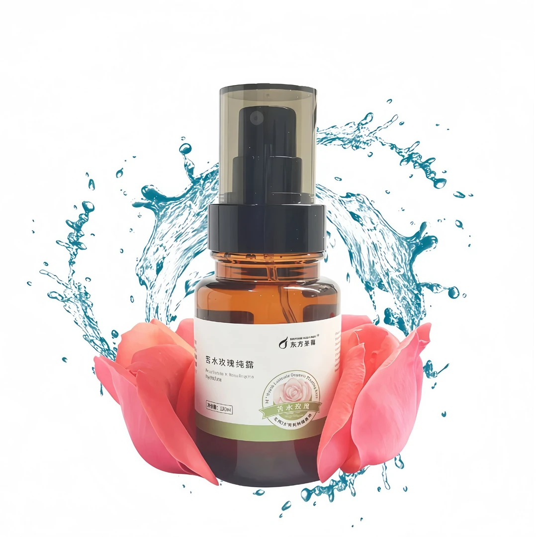 【玫间温度】苦水玫瑰精油纯露湿敷喷雾爽肤水保湿补水