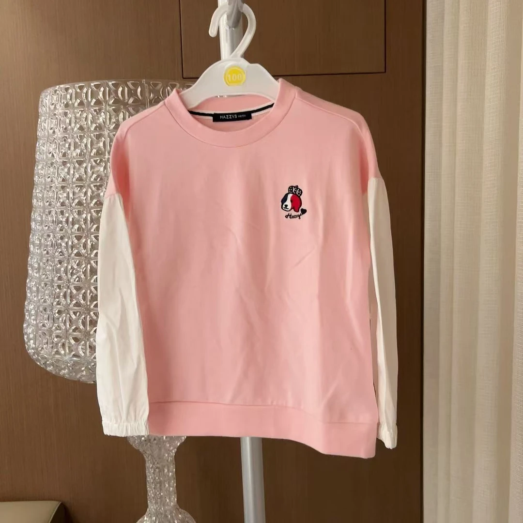 哈狗 春秋 卫衣拼衬衣袖卫衣