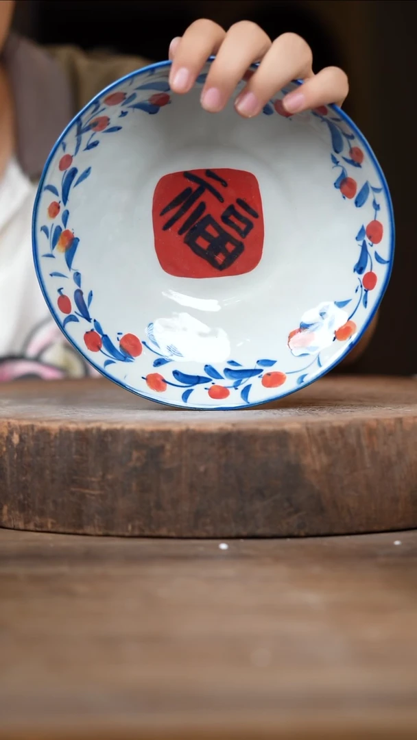 瓷片景德镇高温釉下彩（食品级）