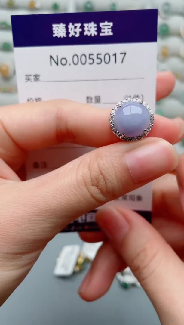 翡翠戒指银S925镶嵌........