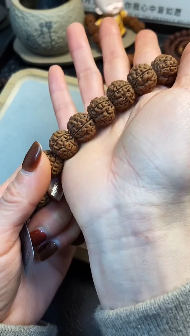 手串金刚菩提甄选级八龙16.7