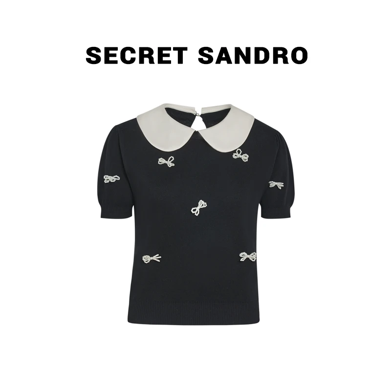 【奥莉】Secret Sandro 鸥小柒 小衫 M55299120C