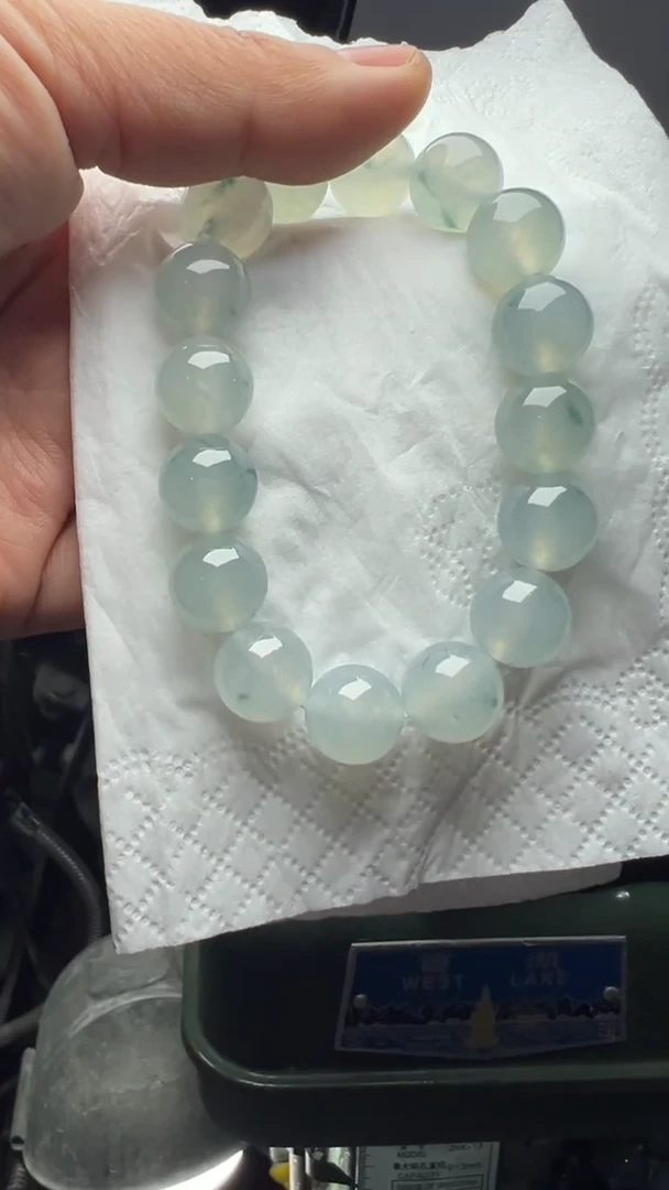 未镶嵌手串翡翠缅甸翡翠A货卡12.5左右