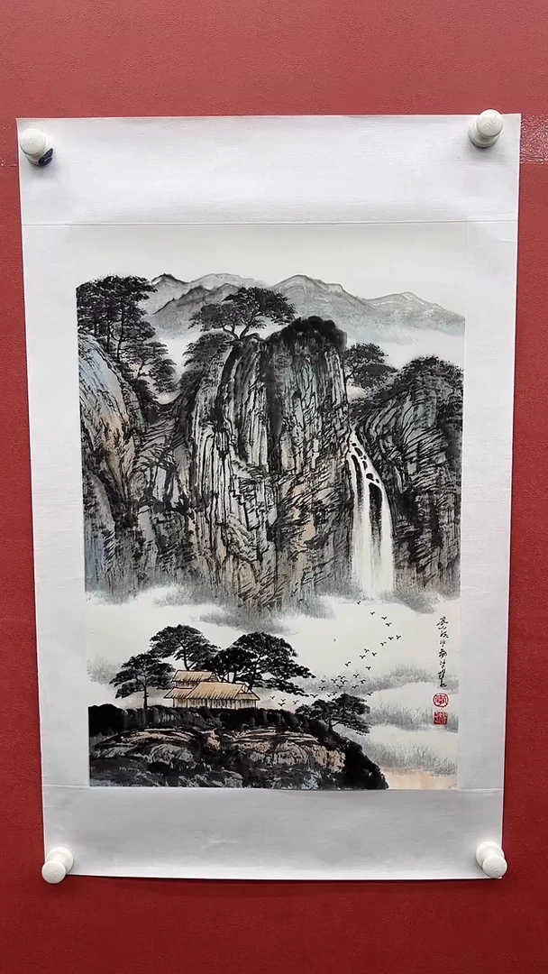 国画李耀春-2.7平尺-山水