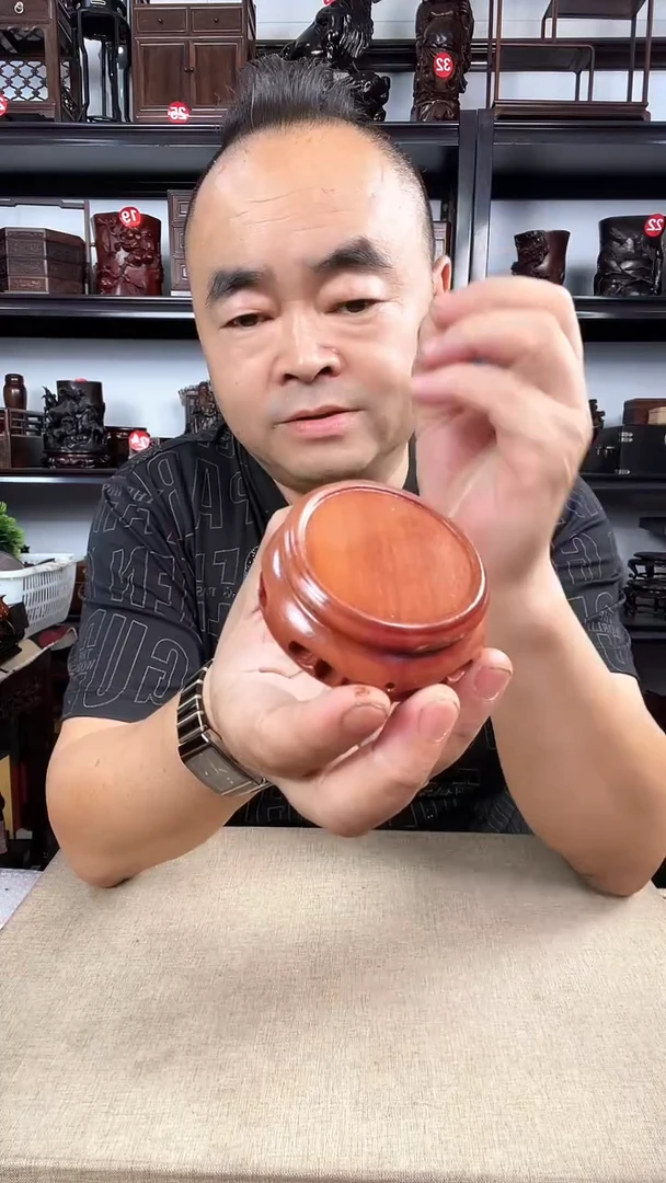 木小圆老李红木工艺品