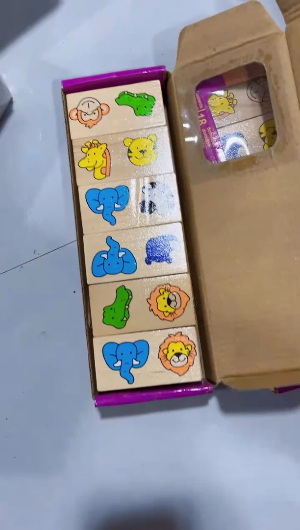 木动物认知实木玩具