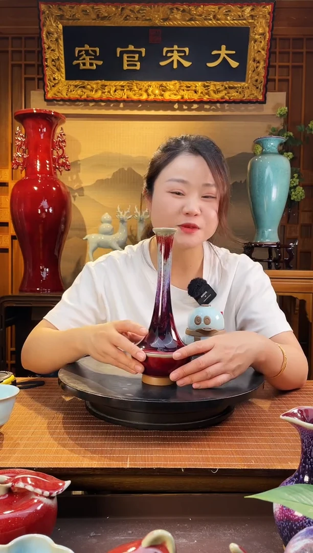 摆件大宋官窑【花器长安】安宁喜乐