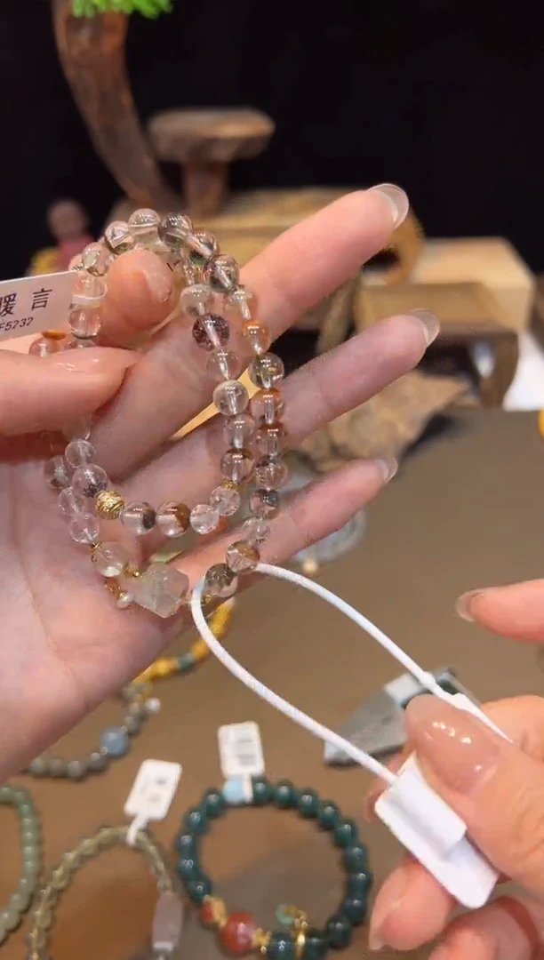 水晶手链未镶嵌手饰@@F5232