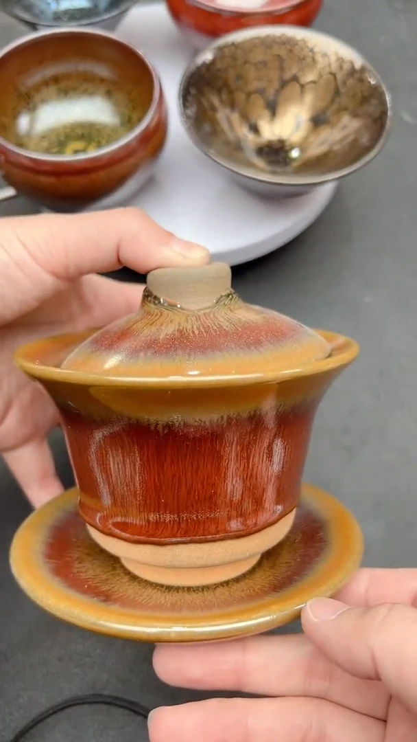 【闪购商品】茶盏404盖碗建盏建盏