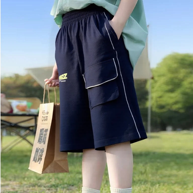 12212高端专享夏款短裤黑色（斯)