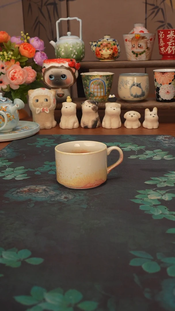 【落单】窑变咖啡杯