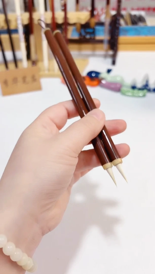 星光 作品光峰羊毫小楷毛笔2支
