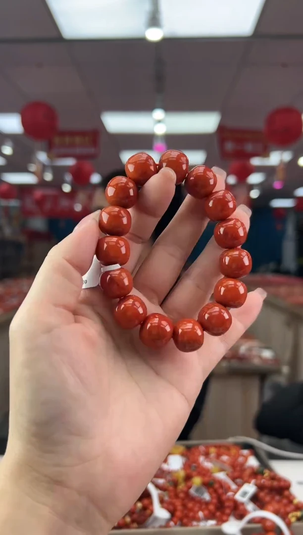 【闪购商品】南红玛瑙珠串未镶嵌多样发其一/15/92199641