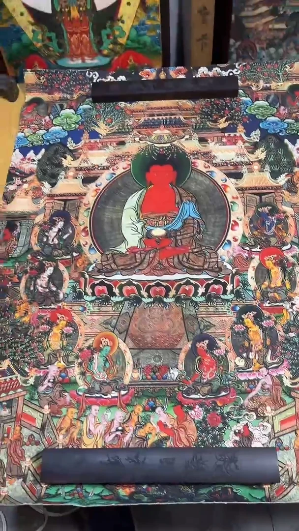 卷轴画卷轴唐卡商品