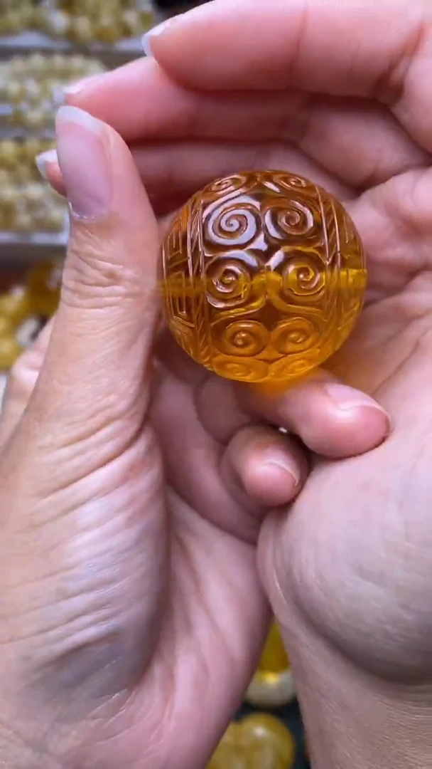 裸石蜜蜡未镶嵌葵.49 尺寸34+