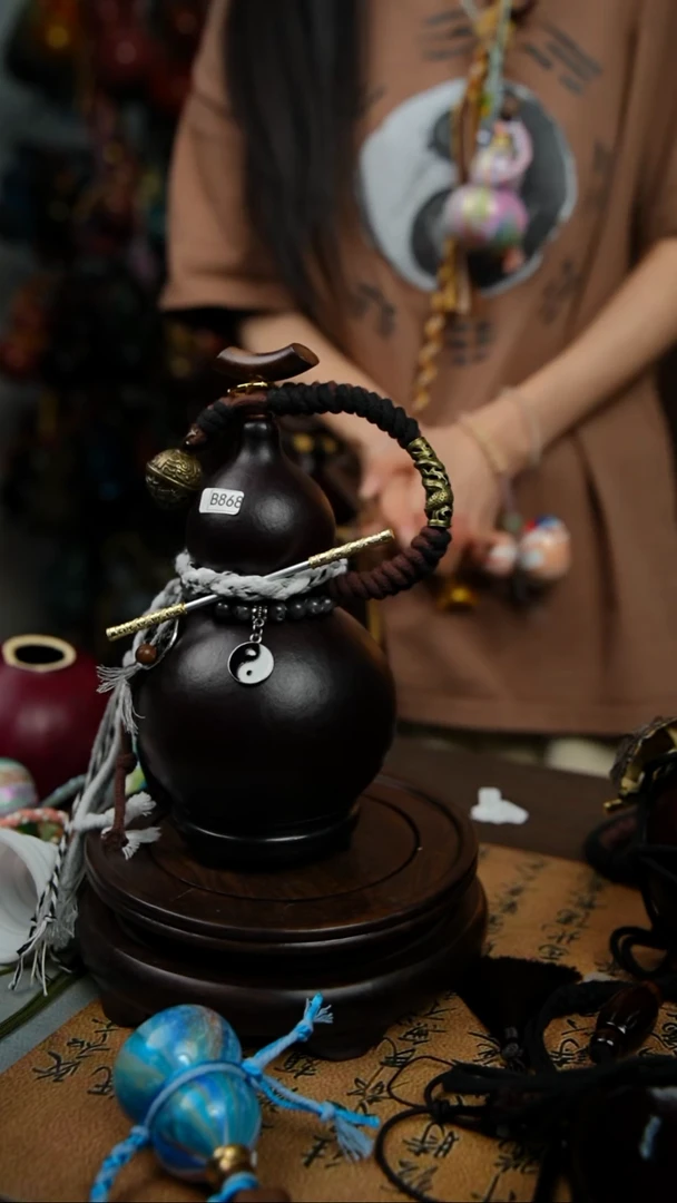 868号500ml左右非遗大漆酒葫芦