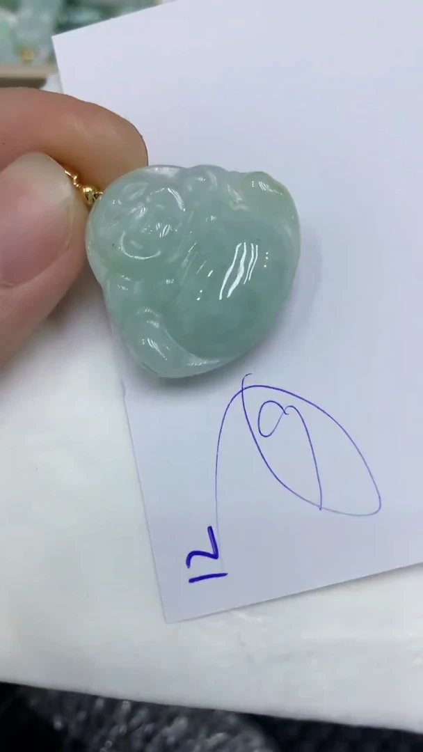 颈饰未镶嵌翡翠缅甸A货翡翠