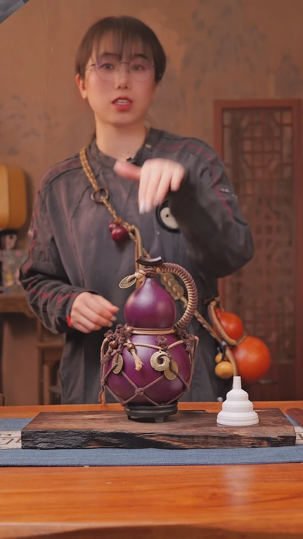 831号链接精品大漆葫芦现货现发[一物一拍]