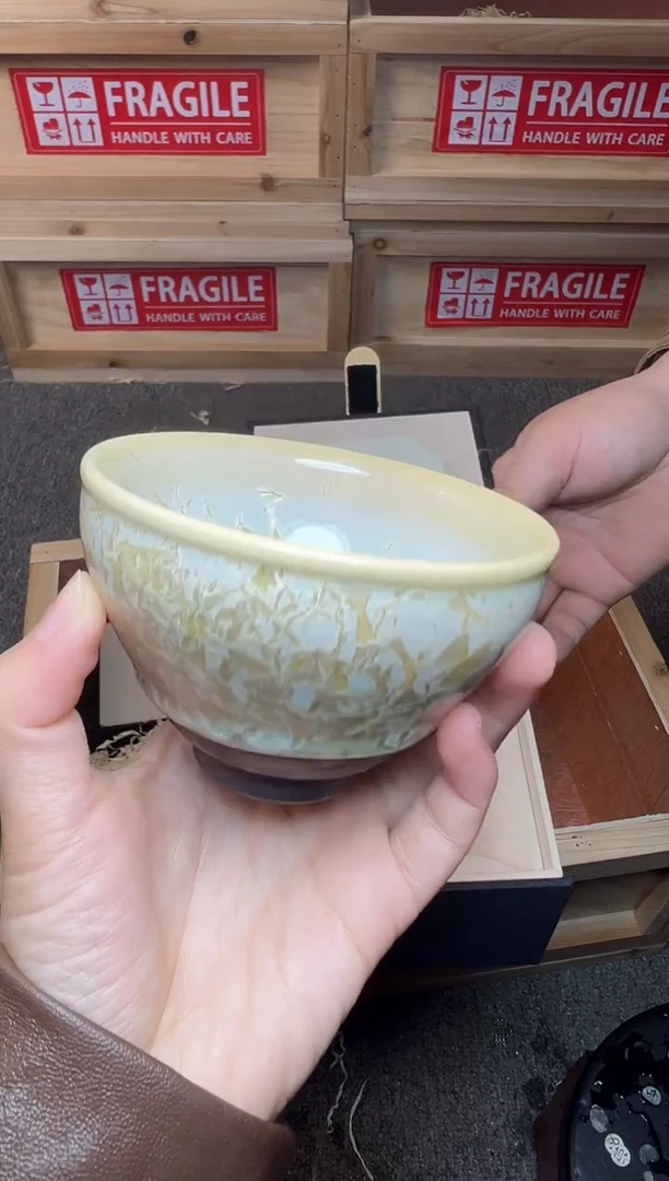 茶盏冰清 建窑建盏主人杯