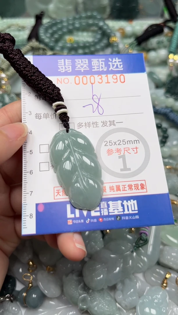 【闪购商品】翡翠颈饰未镶嵌00..3190