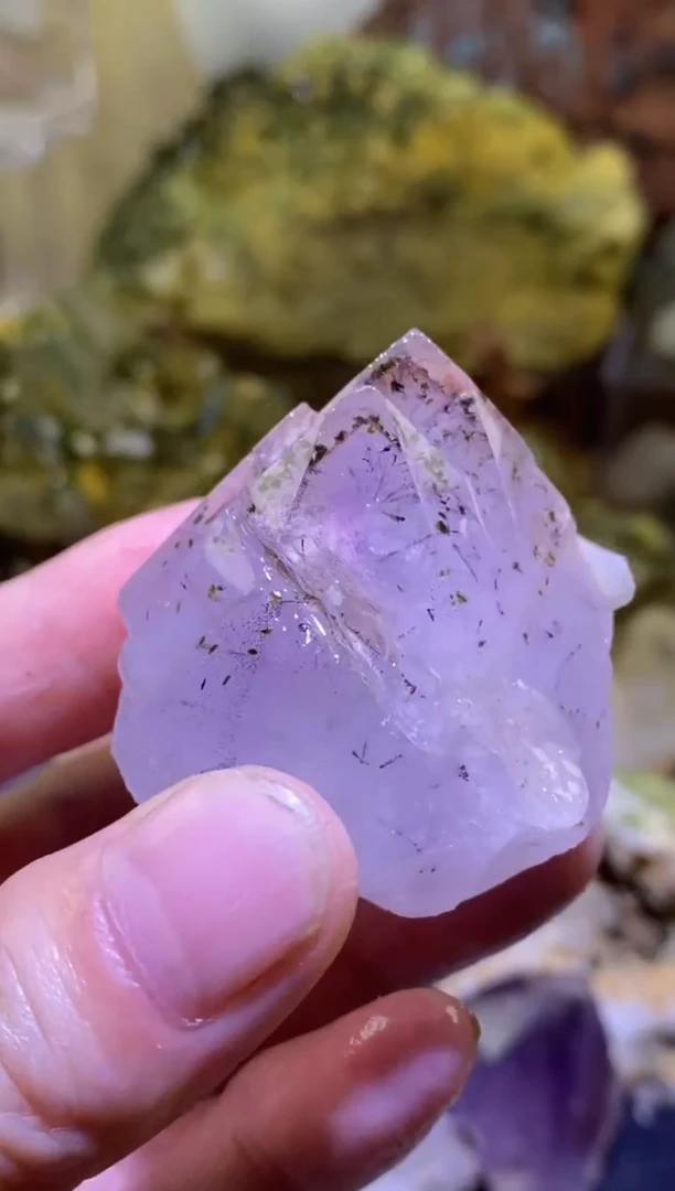 未镶嵌珠宝半成品水晶32号四川超七花园水晶