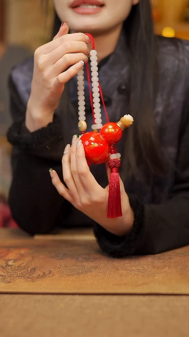 【闪购商品】638宴禾堂漆艺车挂葫芦118