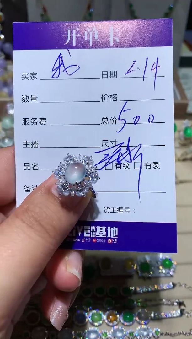 【闪购商品】翡翠耳饰银S925镶嵌我不想去上学