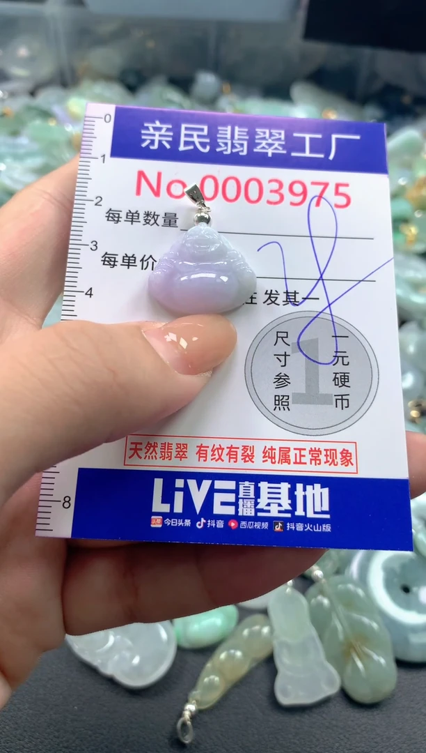 颈饰未镶嵌翡翠3975