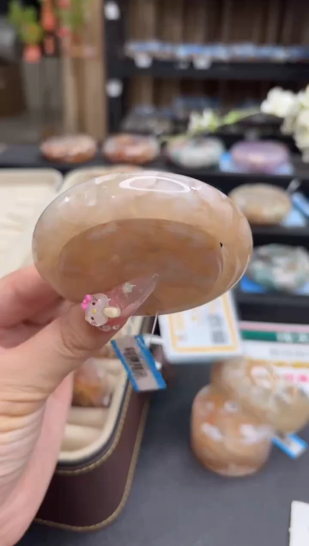 未镶嵌手镯石英质玉39(58圈赠送镯心)