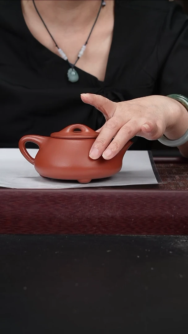 茶壶紫砂lcc朱泥 石瓢240cc
