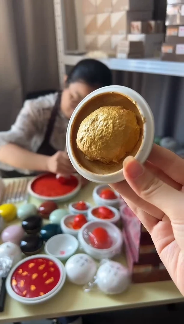 30g盒装金色印泥