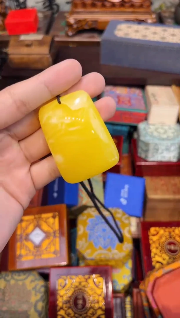 未镶嵌蜜蜡裸石Q刘哥专属高端精品29