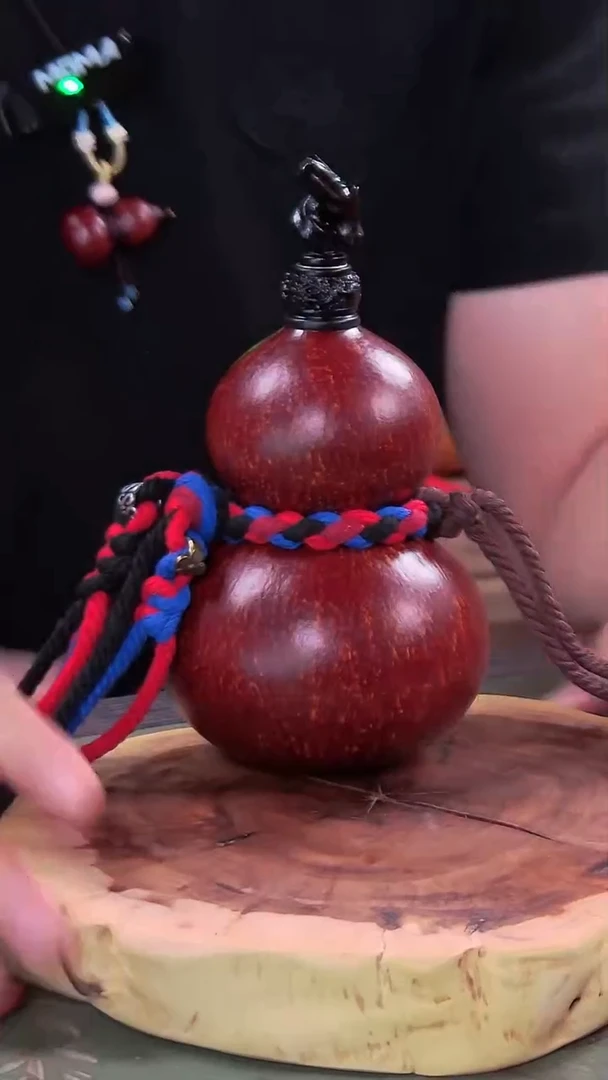 古艺大漆酒葫芦 编号37