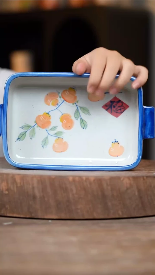 瓷片景德镇高温釉下彩（食品级）