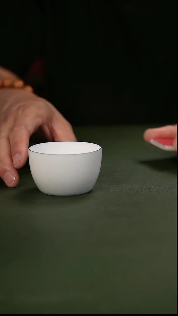 杯纯手工手绘陶瓷