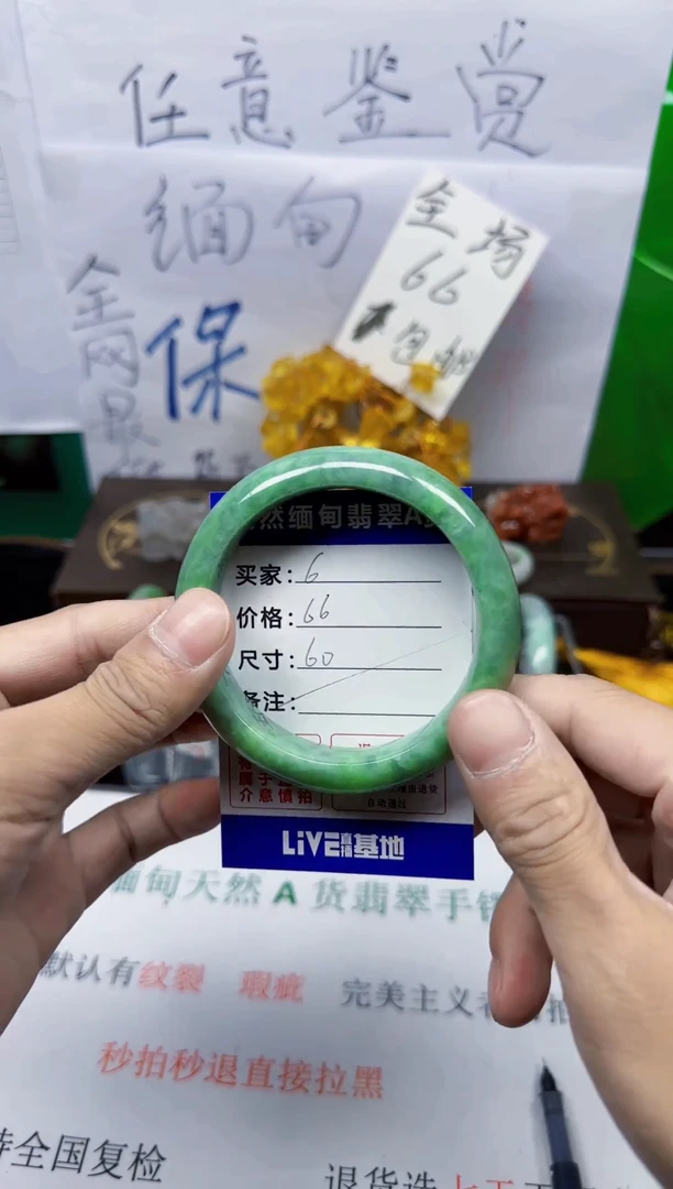 未镶嵌手镯翡翠6