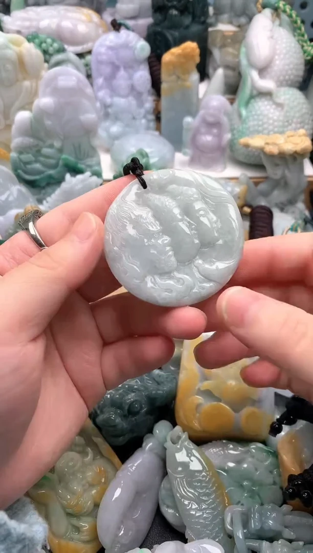 吊坠(不含链)未镶嵌翡翠1