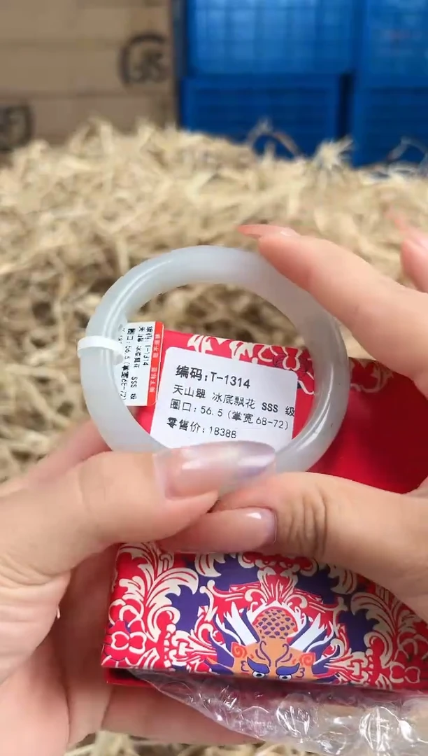 未镶嵌手镯石英质玉T-1314