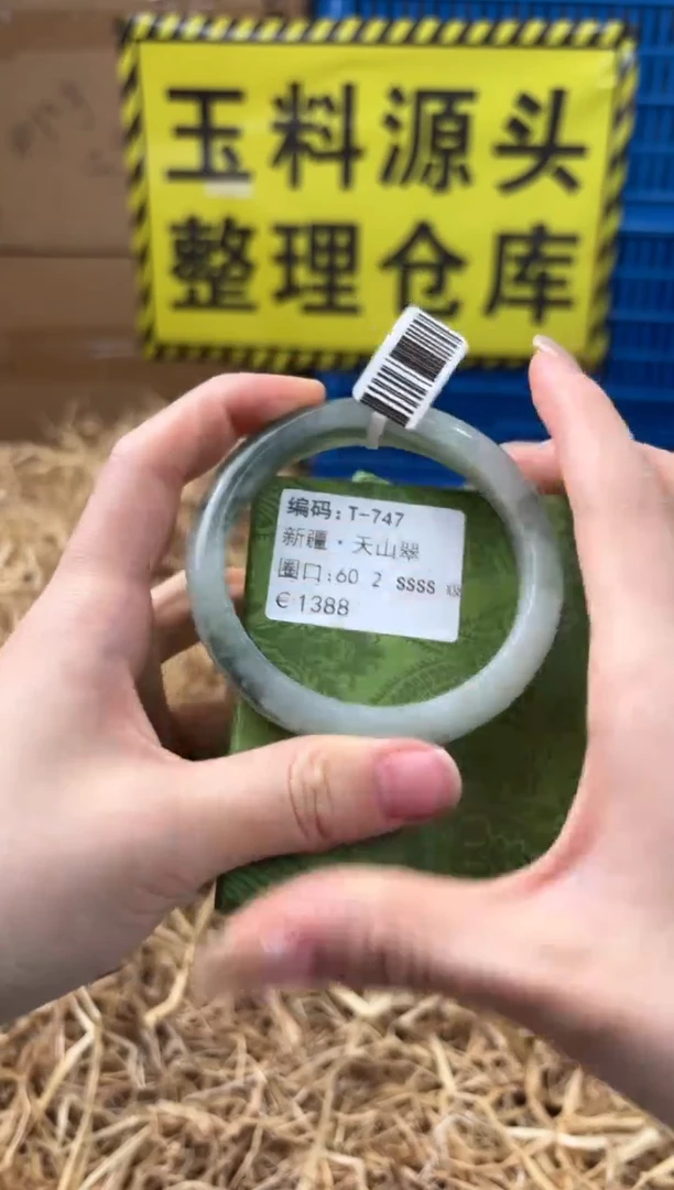 未镶嵌手镯石英质玉T-747