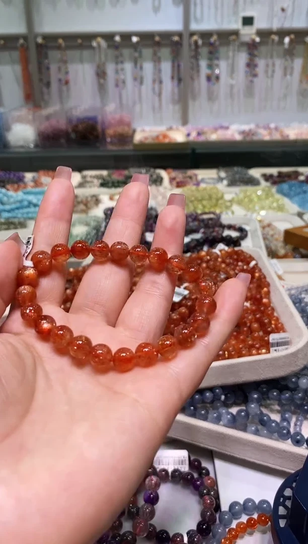 未镶嵌手链长石多样性发其一金太阳8+