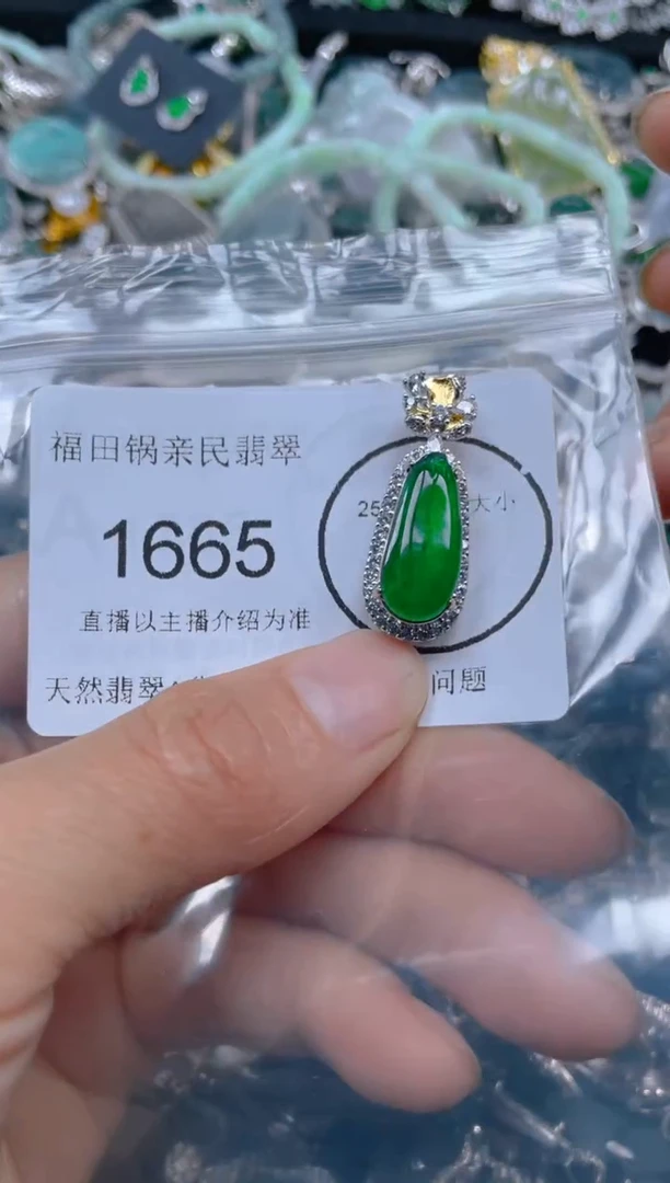 【闪购商品】翡翠吊坠(不含链)未镶嵌1665