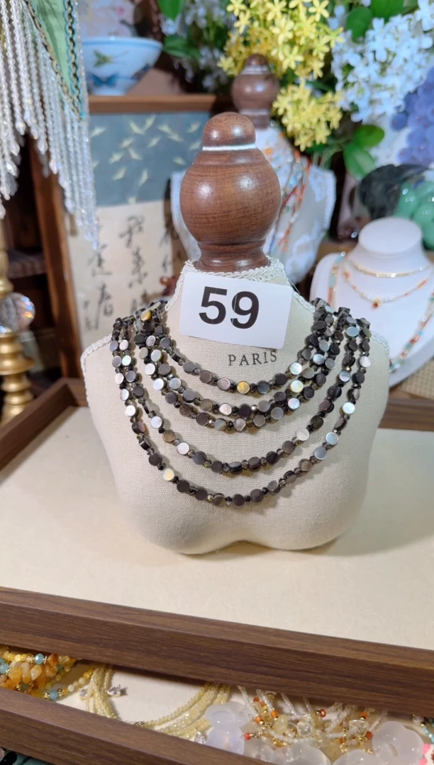 合金贝壳圆满串 59