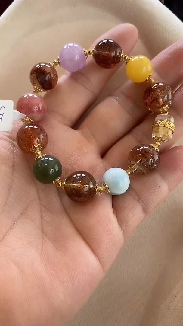 未镶嵌手链水晶手串