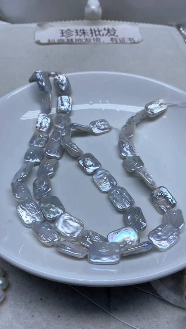 淡水珍珠未镶嵌颈饰发2