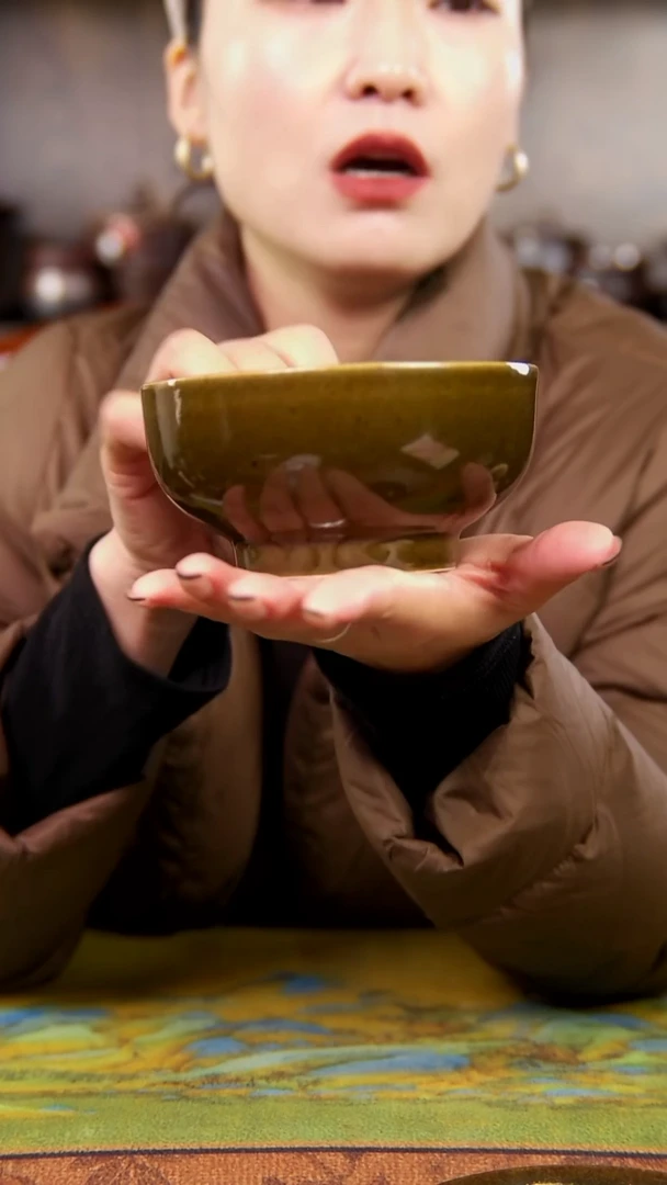 善于黄色的碗拍一发二直径13左右