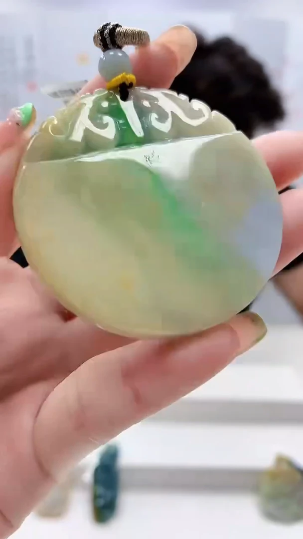 未镶嵌定制翡翠5145ry-毛货挂件66